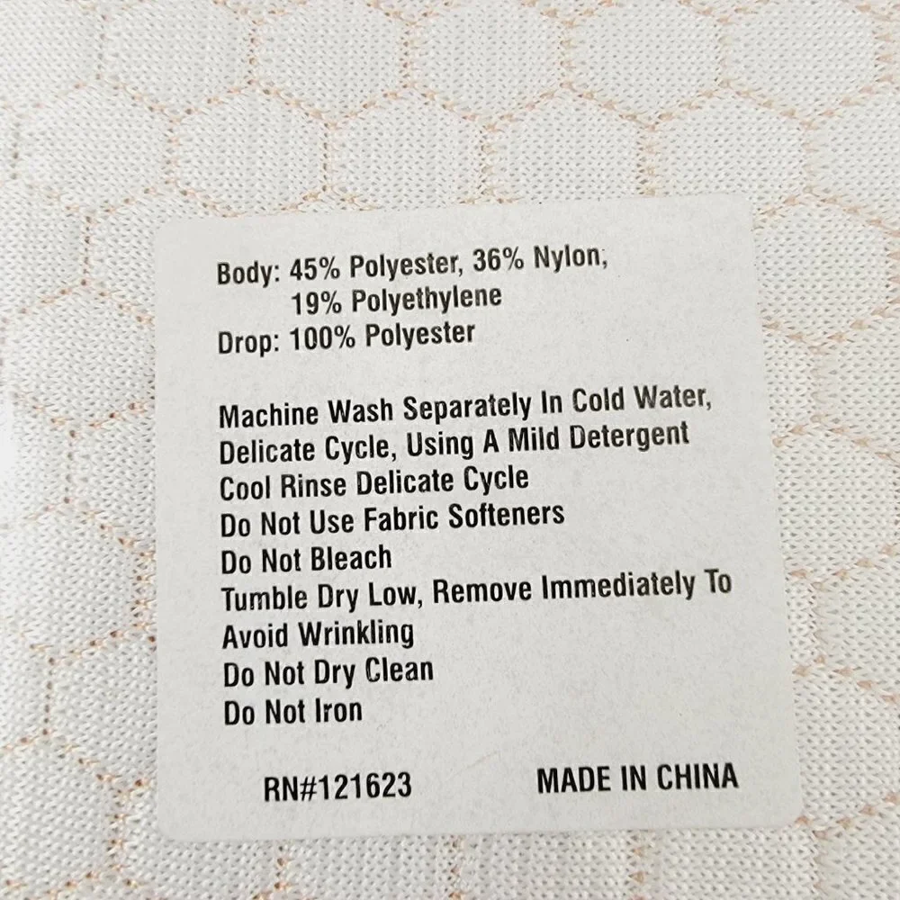 Mainstays COOLING Copper Infused Fabric Mattress Topper Cover – Full Size